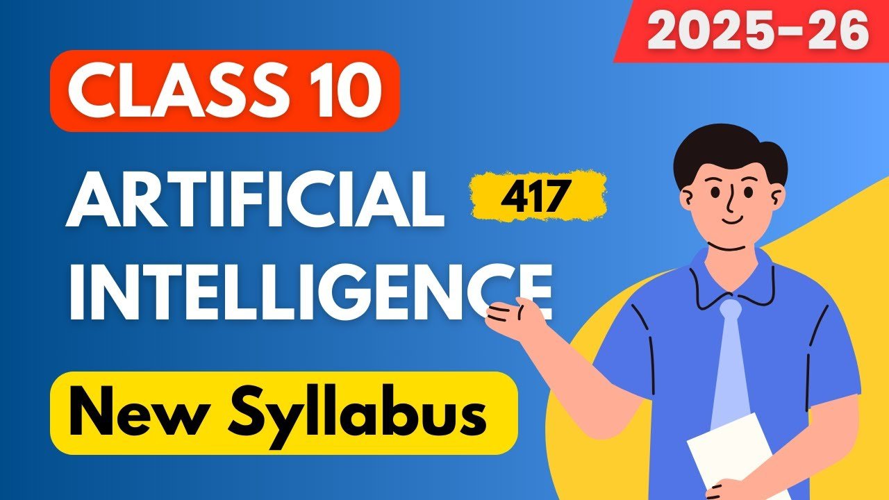 CBSE Class 10 AI Syllabus 2025-26